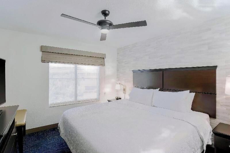 Down comforters, pillowtop beds, desk, laptop workspace