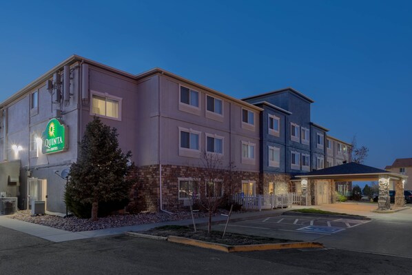 Front of property - evening/night