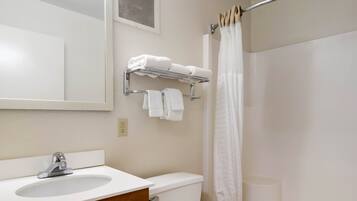 Free toiletries, towels