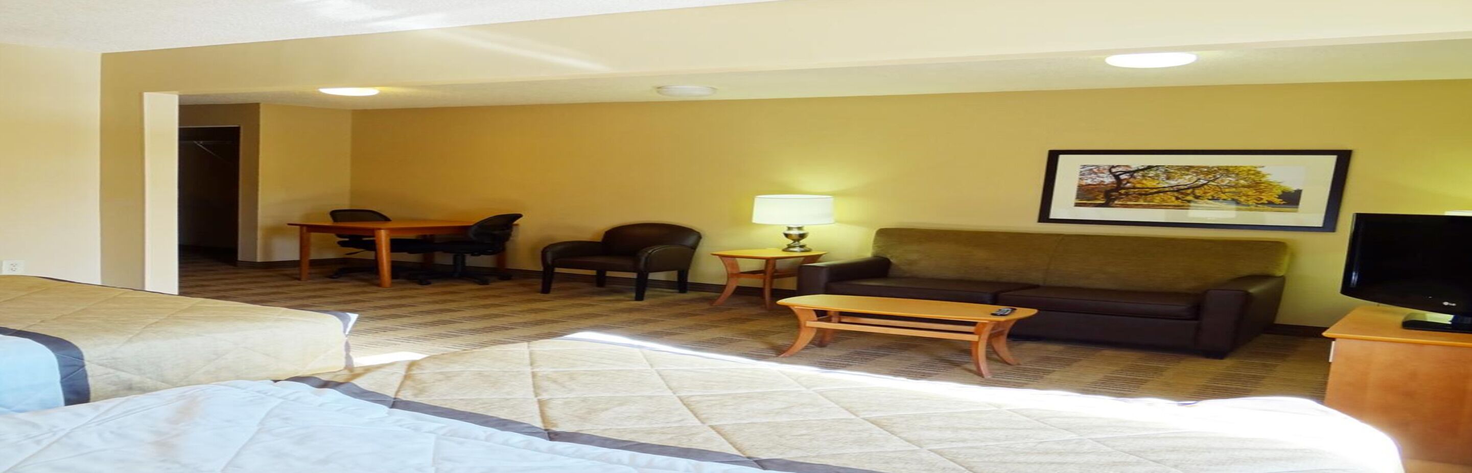 deluxe studio, multiple beds, non smoking | desk, free wifi