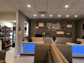 Mostrador para check-in y check-out