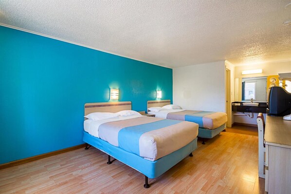 Free WiFi, bed sheets