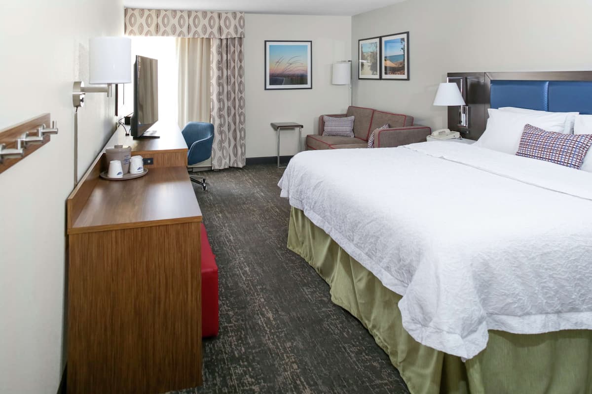 One king study sofabed non smoking | In-room safe, laptop workspace, iron/ironing board, free WiFi