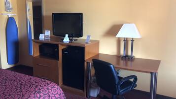 Iron/ironing board, free cribs/infant beds, rollaway beds, free WiFi