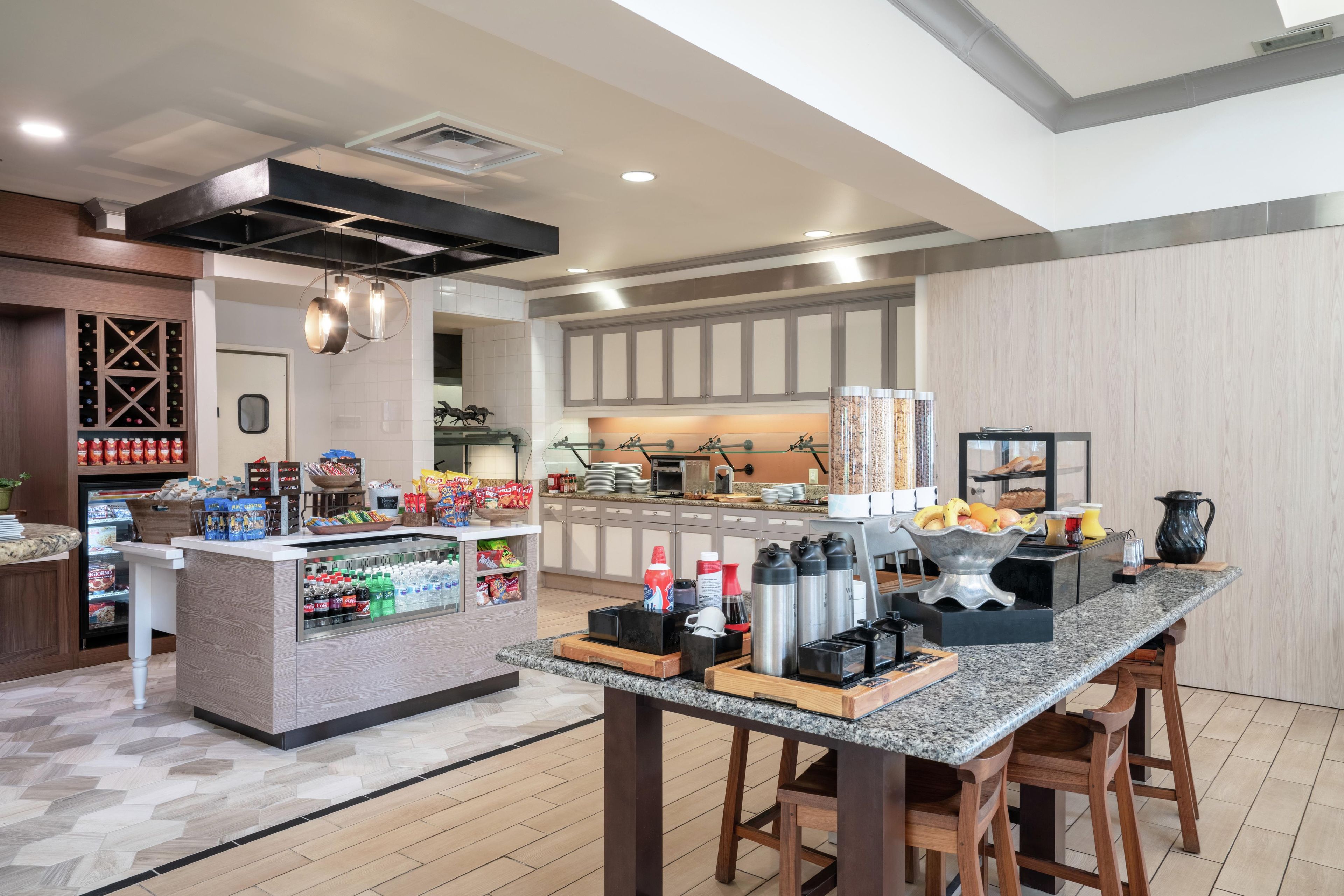 Breakfast area