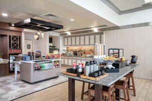 Daily cooked-to-order breakfast for a fee