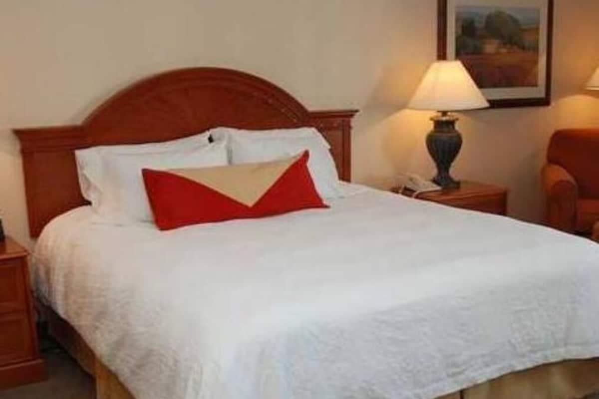 Hypo-allergenic bedding, in-room safe, iron/ironing board