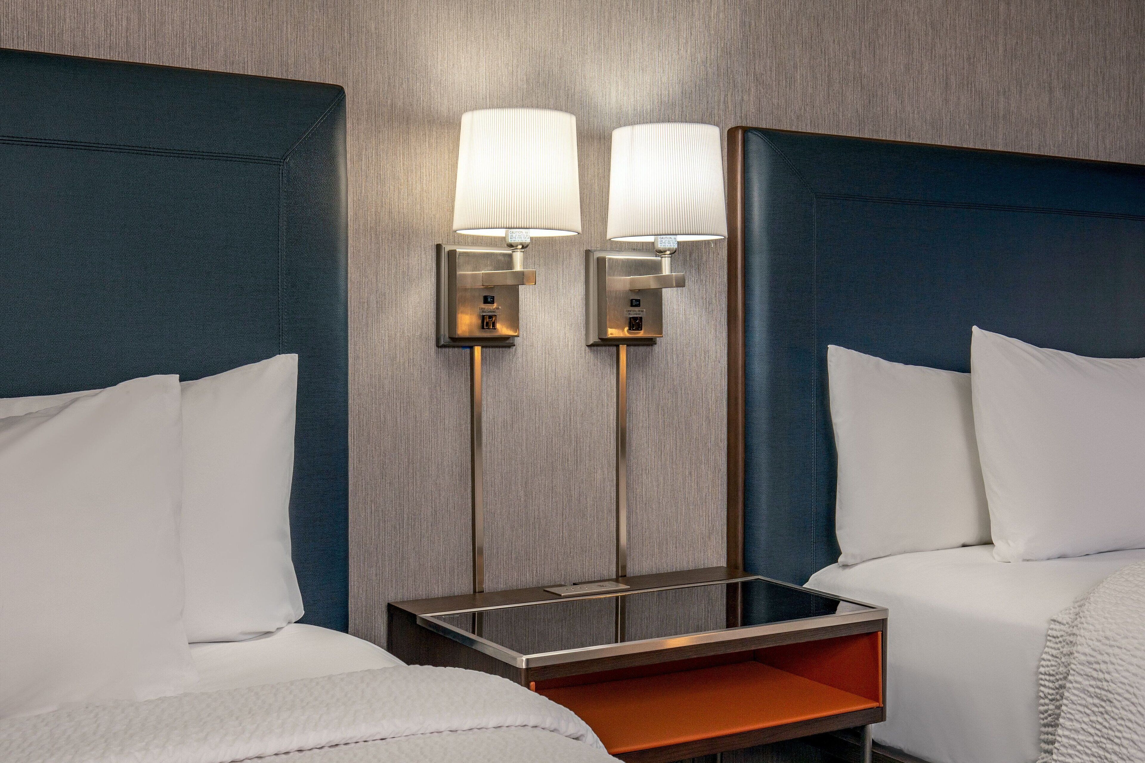 room, 2 queen beds, non smoking | 1 bedroom, desk, blackout curtains, iron/ironing board