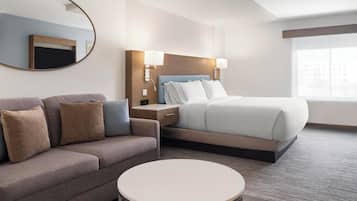 Junior Suite, 1 King Bed | Premium bedding, pillowtop beds, in-room safe, desk