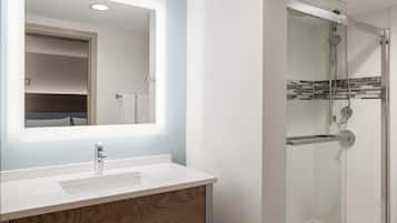 Premium bedding, pillow-top beds, in-room safe, desk