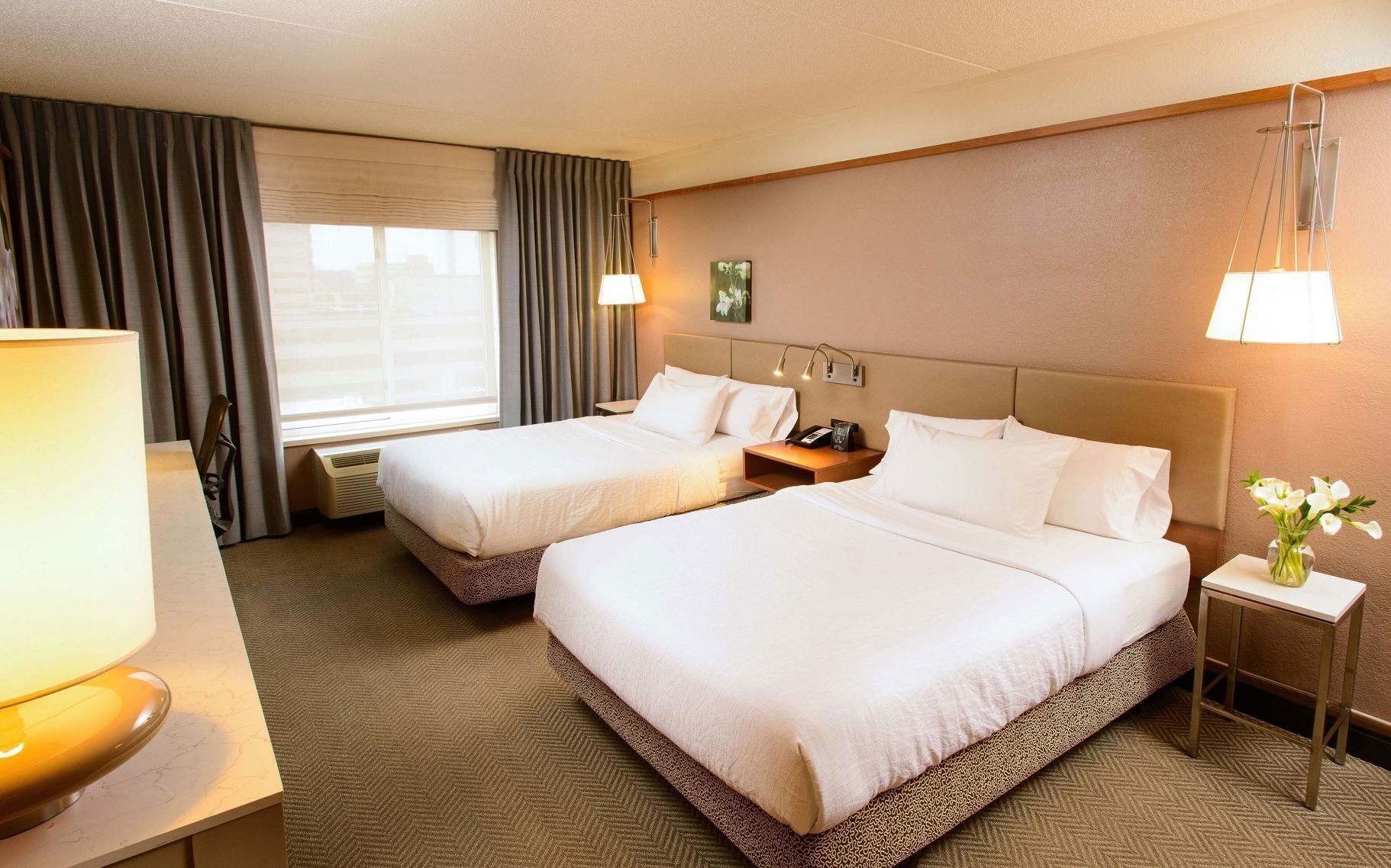 Premium bedding, pillowtop beds, iron/ironing board