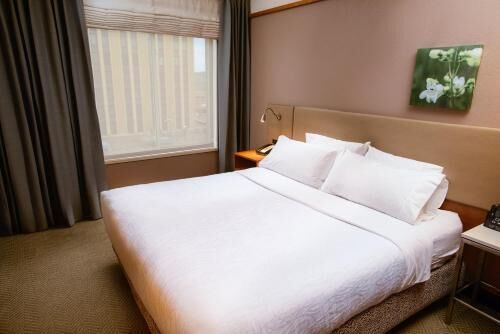 Premium bedding, pillowtop beds, iron/ironing board