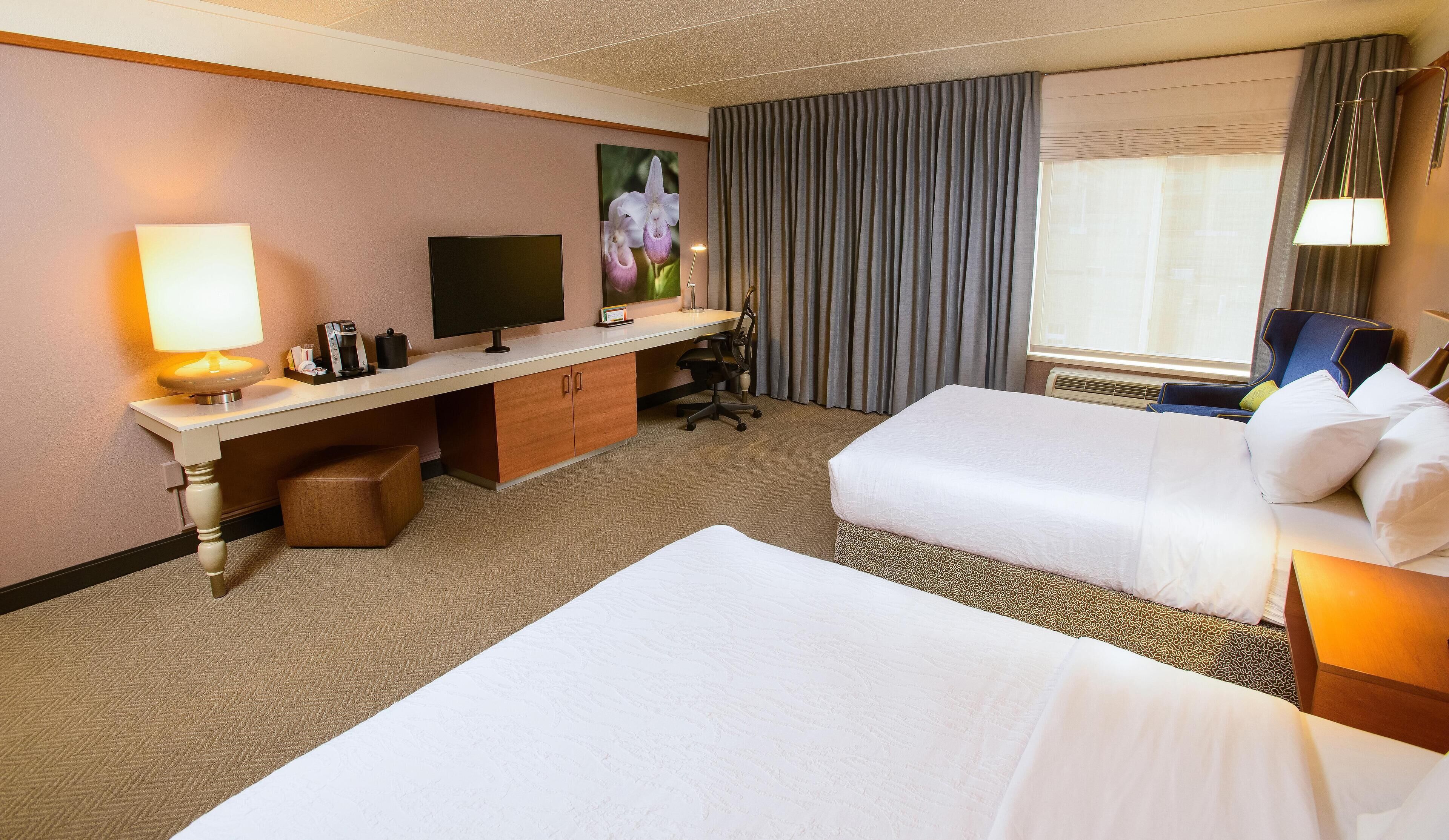 Premium bedding, pillowtop beds, iron/ironing board