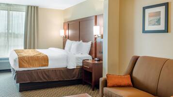 In-room safe, desk, iron/ironing board, cribs/infant beds