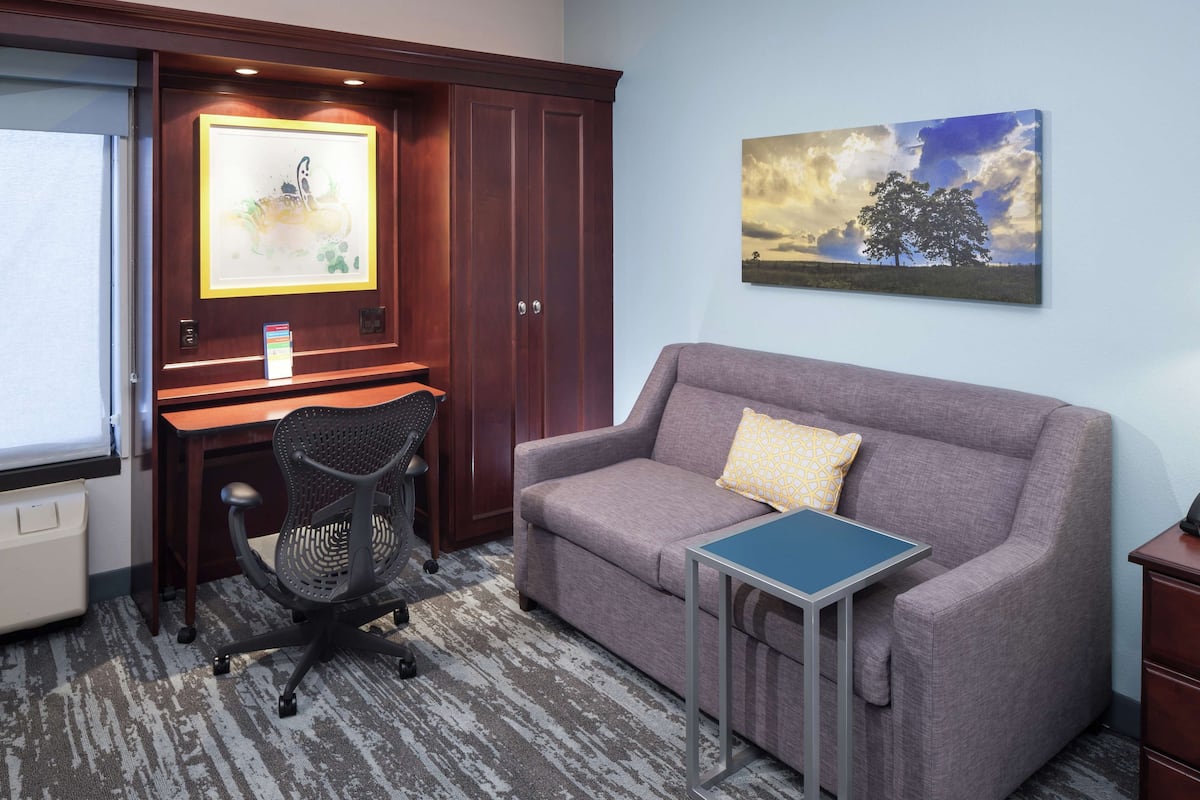 one king study sofabed non smoking | desk, blackout curtains, iron/ironing board, free cots/infant beds