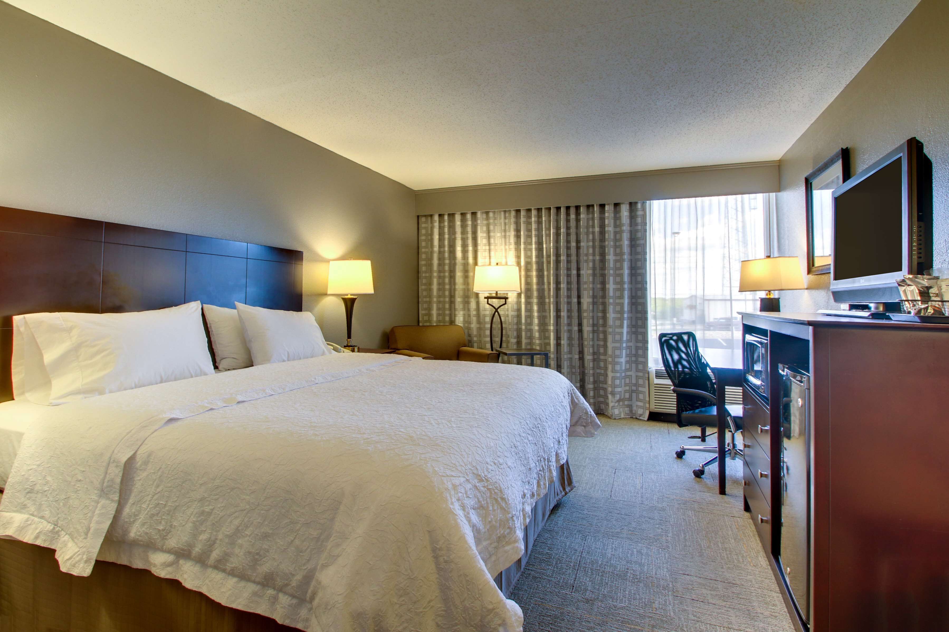 pillow-top beds, individually decorated, individually furnished, desk