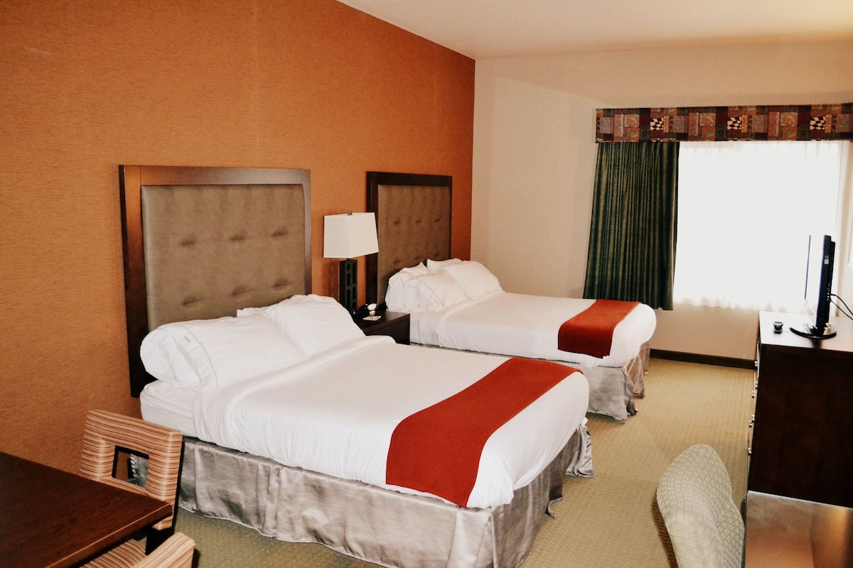 Standard Room, 2 Queen Beds | In-room safe, desk, iron/ironing board, free WiFi