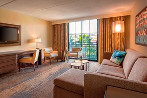 Suite, 1 chambre | Salle de séjour