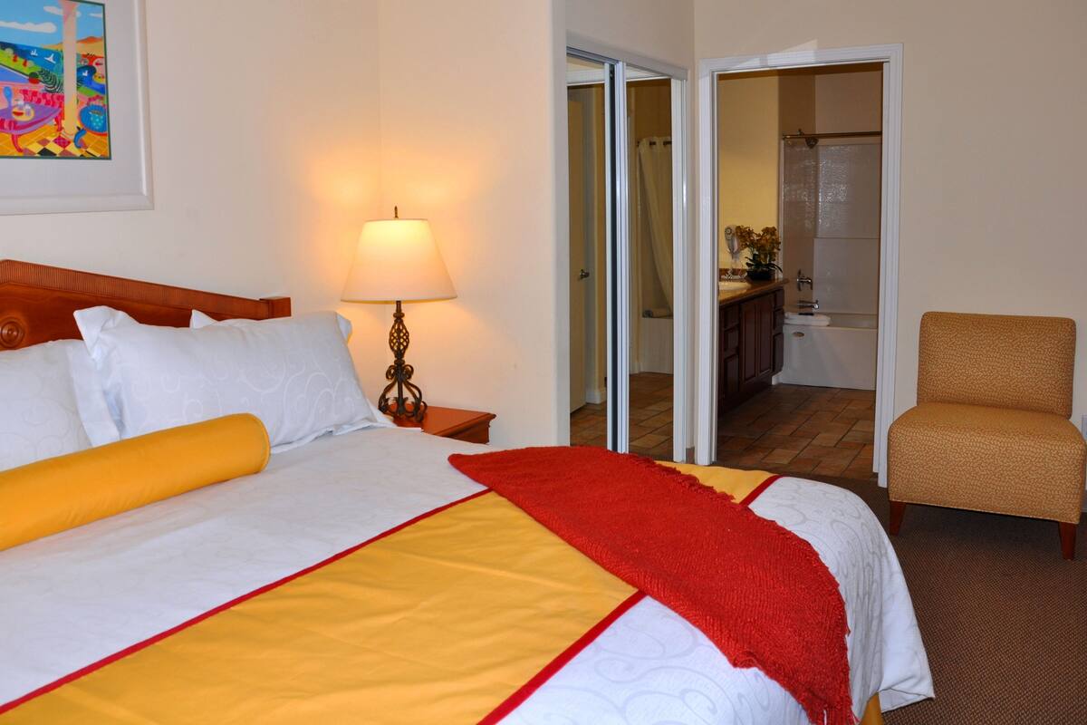 1 bedroom, in-room safe, blackout curtains, iron/ironing board