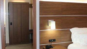 In-room safe, desk, iron/ironing board, free cribs/infant beds