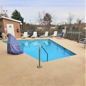 Seasonal outdoor pool