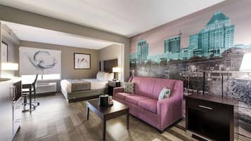 Premium bedding, pillowtop beds, individually decorated