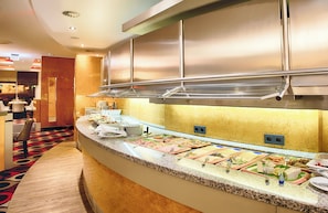 Daily buffet breakfast (EUR 16 per person)