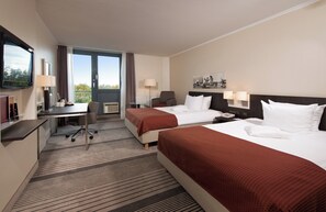 Desk, soundproofing, iron/ironing board, free cots/infant beds