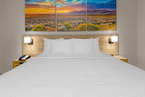 In-room safe, desk, blackout drapes, iron/ironing board