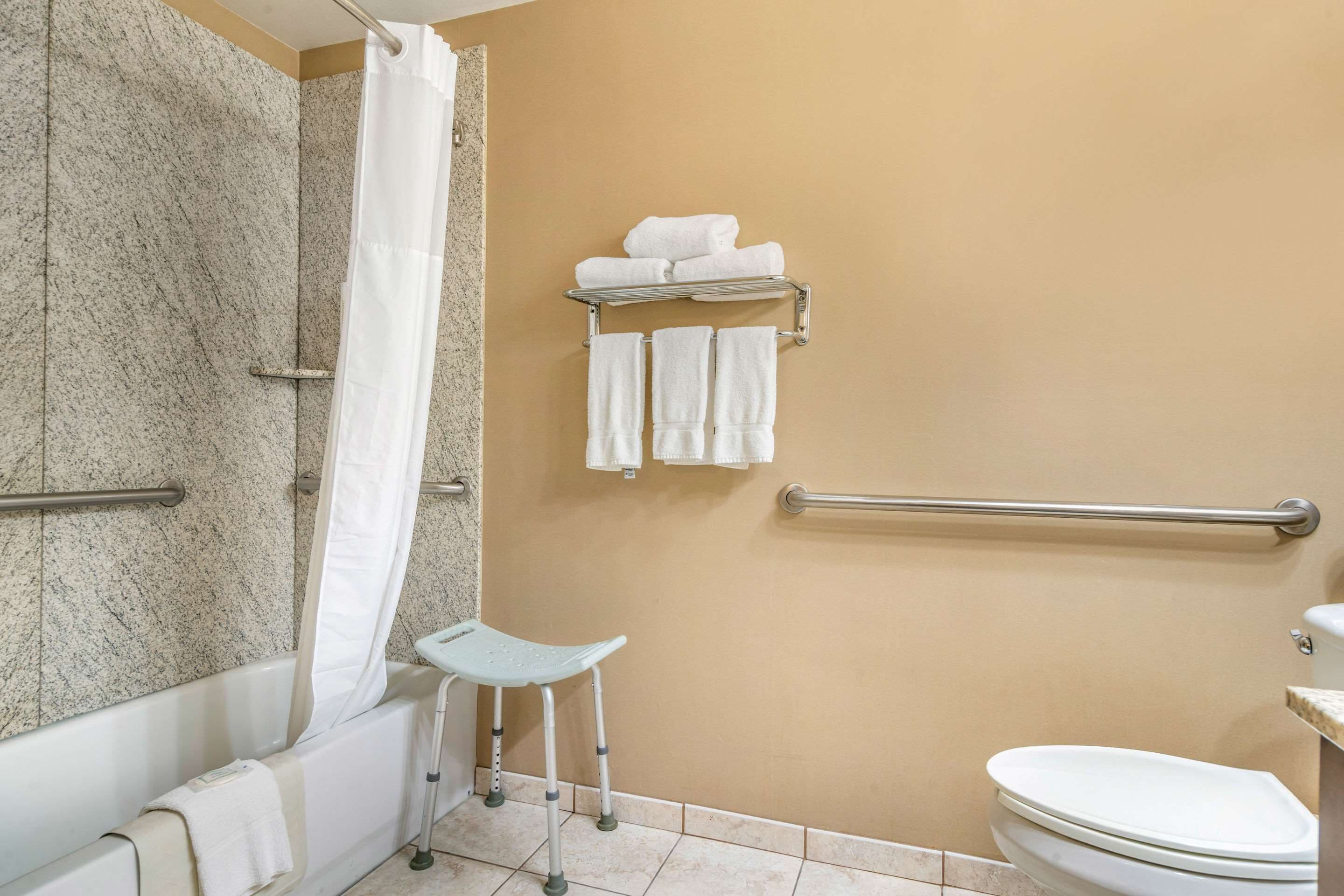 desk, laptop workspace, iron/ironing board, free cots/infant beds