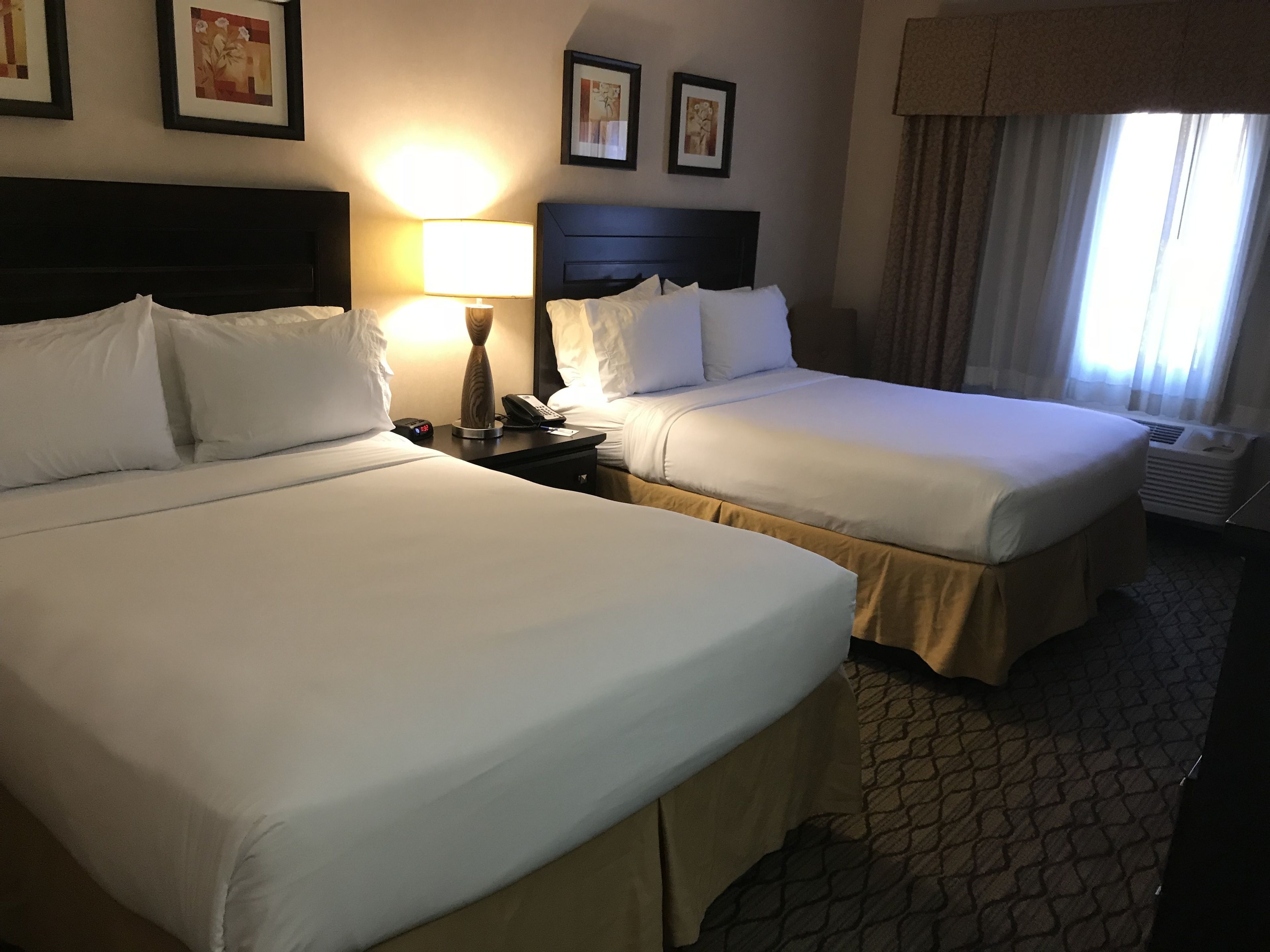 desk, laptop workspace, iron/ironing board, free cots/infant beds