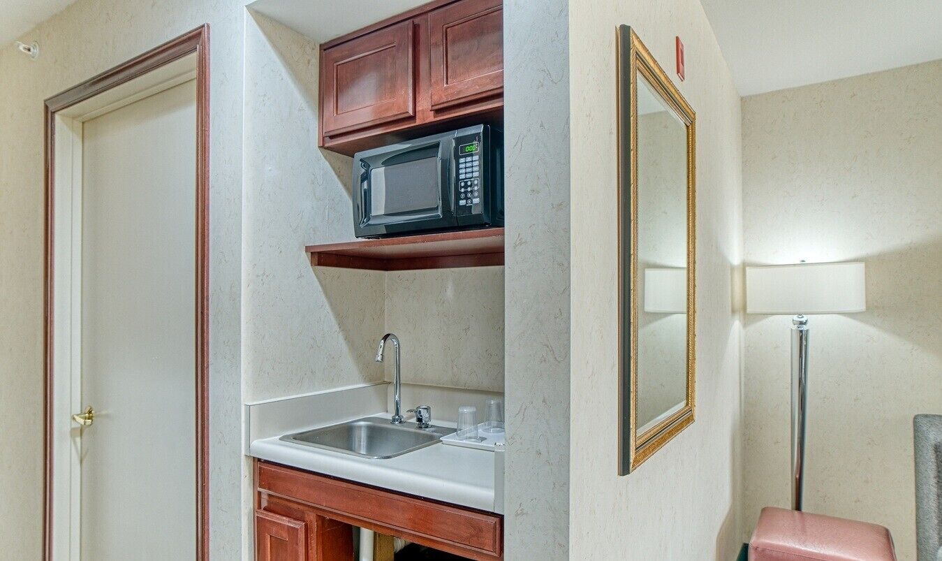 executive room, 1 king bed with sofa bed | private kitchenette | fridge, microwave, coffee/tea maker