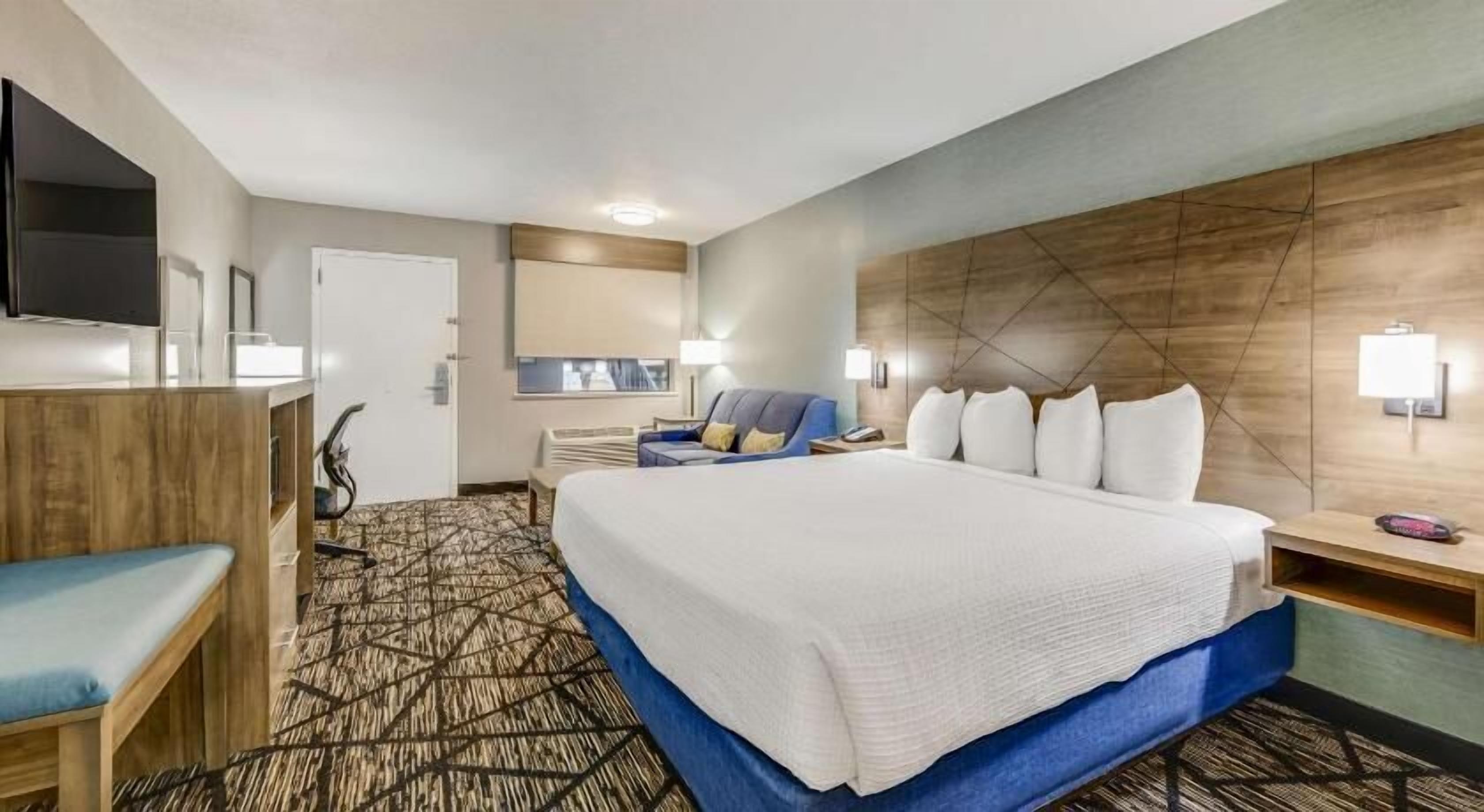 Ropa de cama de alta calidad y escritorio 