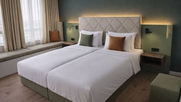 1 Schlafzimmer, Allergikerbettwaren, Minibar, Schreibtisch