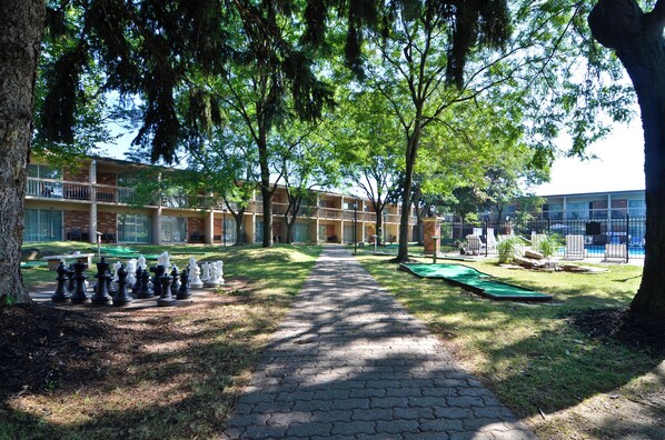 Courtyard view