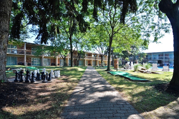 Courtyard view