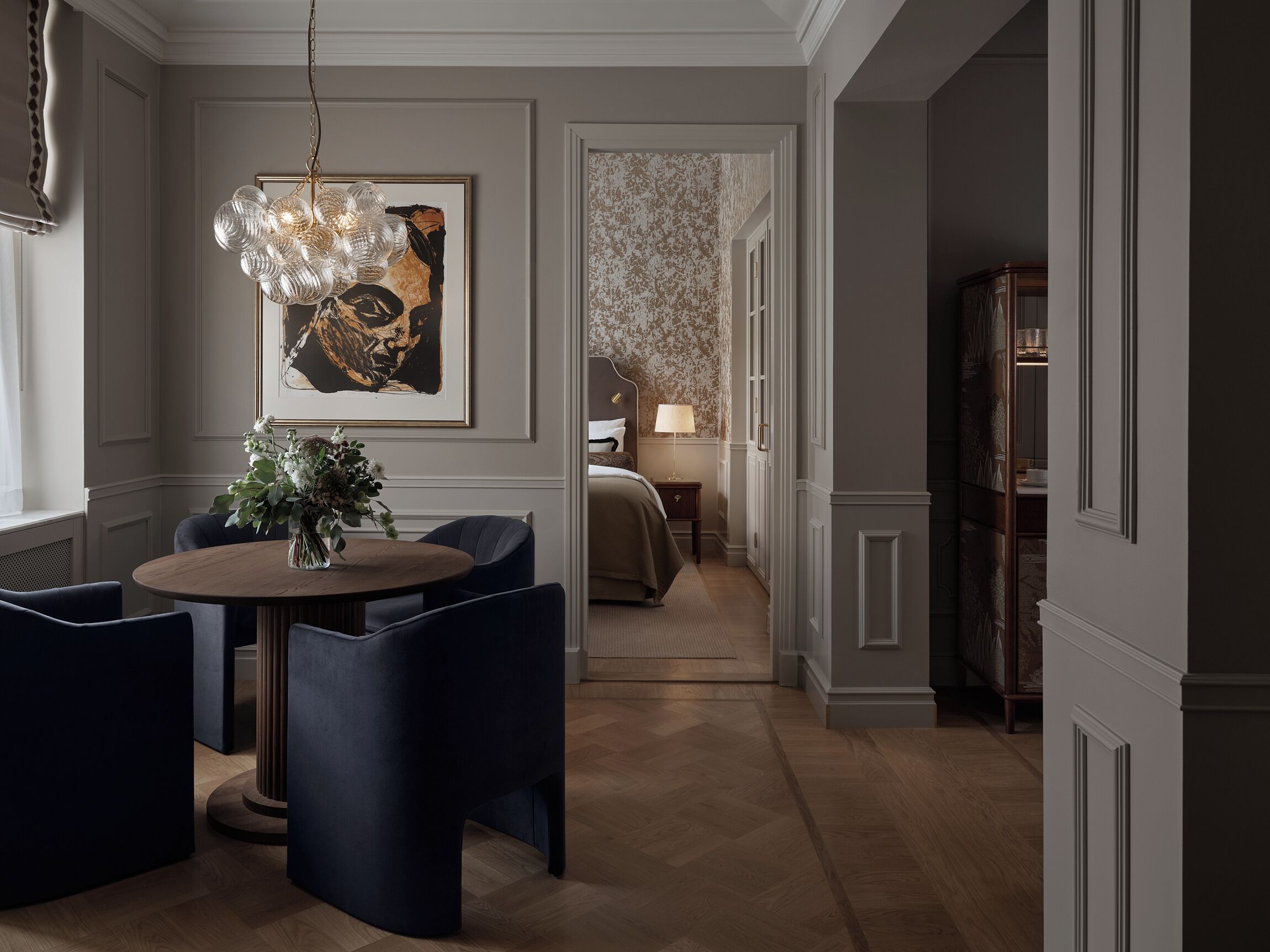 Suite (Courtyard | Twin) | Oppholdsområde | En 52-tommers smart-TV med digitale kanaler samt oppvarmet gulv