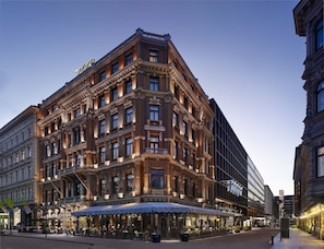Front of property - evening/night
