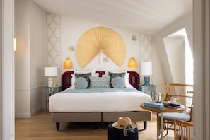 Executive suite | Een kluis op de kamer, geluiddichte muren, gratis wifi, beddengoed