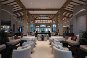 Sala de estar en el lobby