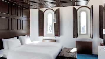 1 bedroom, premium bedding, down duvets, memory-foam beds