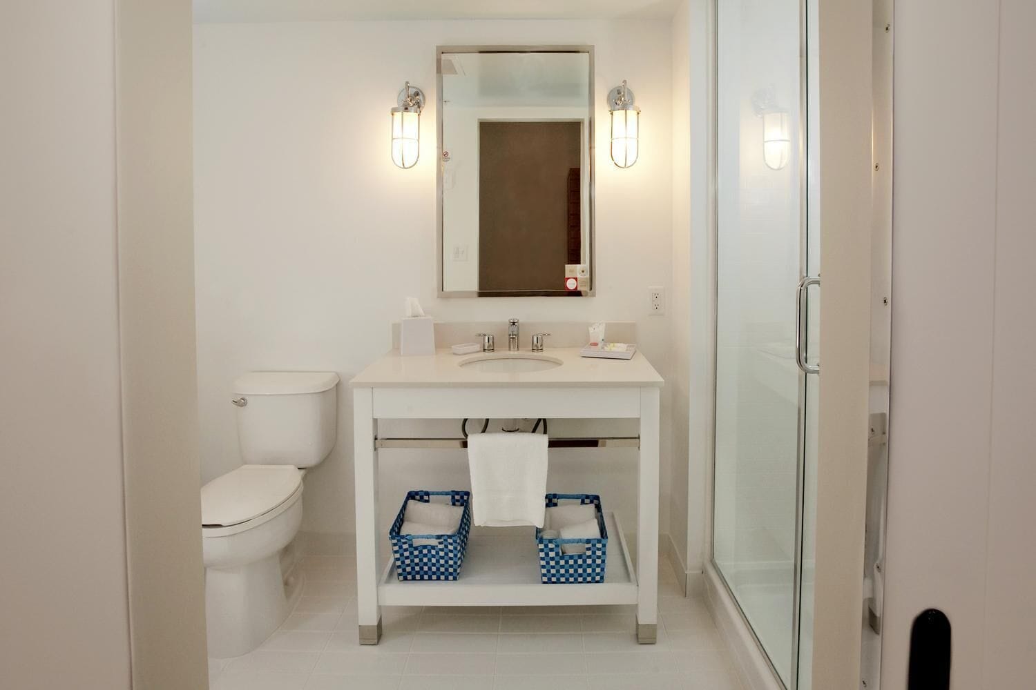 free toiletries, hair dryer, towels, soap