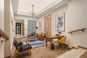 Executive Suite Sea View | 1 bedroom, premium bedding, down duvets, minibar