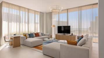 奢華別墅, 2 間臥室, 海景 | 1 間臥室、高級寢具、羽絨被、迷你吧
