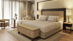 Junior Suite (Front Sea View) | Minibar, desk, iron/ironing board, free WiFi