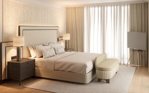 Penthouse (Suite) | Minibar, escritorio, tabla de planchar con plancha y wifi gratis 