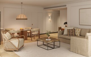 Minibar, escritorio, tabla de planchar con plancha y wifi gratis 