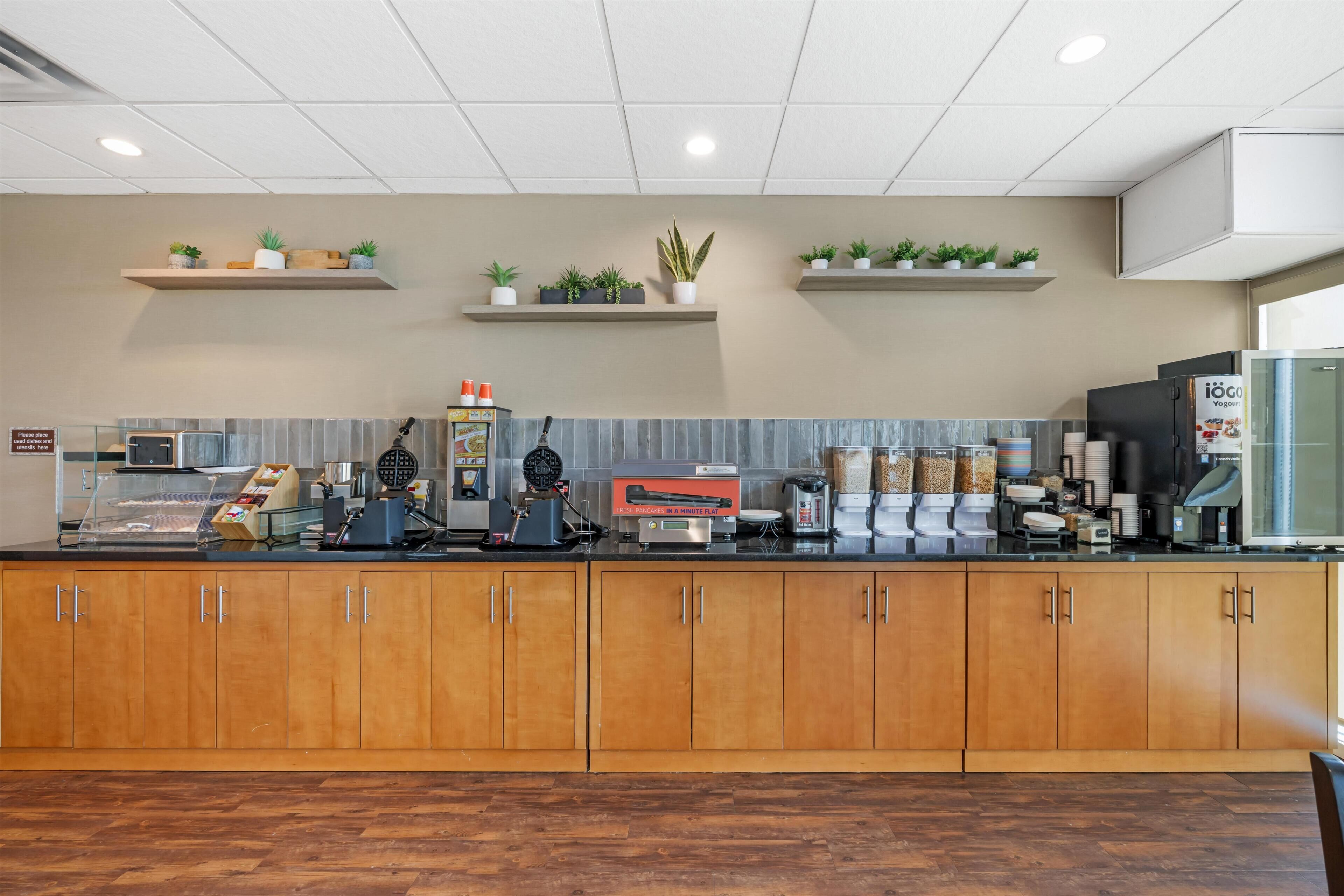 Kontinental frokost er inkludert hver dag