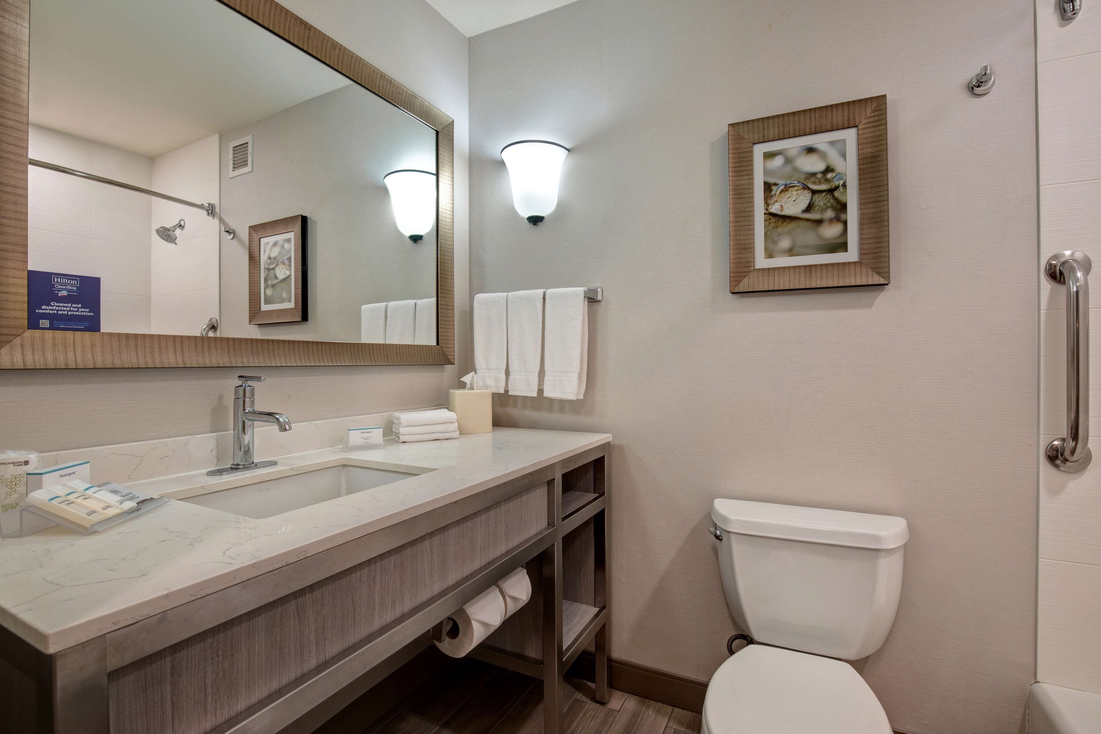 free toiletries, hair dryer, bathrobes, towels