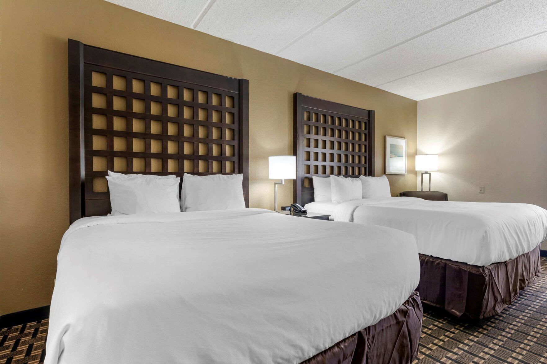 Egyptian cotton sheets, premium bedding, desk, laptop workspace